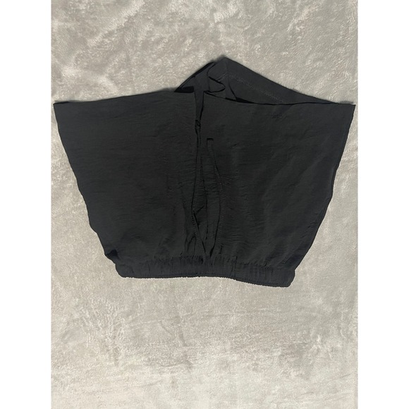 just be Pants - Just Be Black Drawstring Waist Casual‎ Shorts Lightweight Comfy Size S